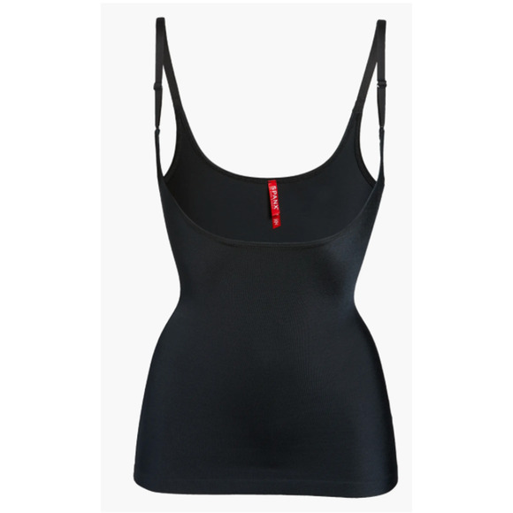 SPANX Suit Your Fancy Open Bust Cami Very Black sz XS NWT $64 - Picture 1 of 6